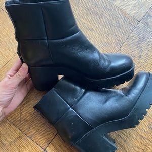 Chunky booties